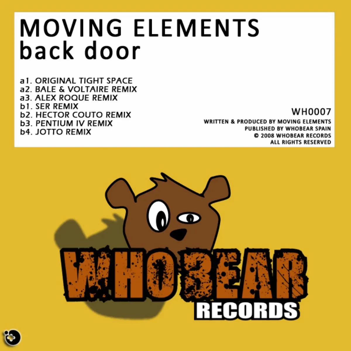 Cover art for Back Door by Moving Elements